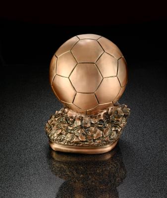 China India Customized World Cup Soccer Trophy World Globe Metal Trophy for sale