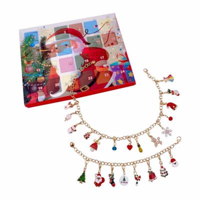 China Christmas Gift Cute Children's Bracelet Necklace Set DIY Jewelry for sale