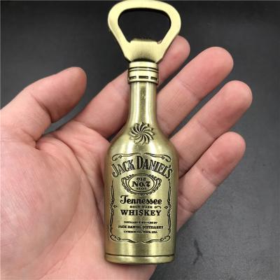 China National Shape Fridge Sticked Gifts Metal Fridge Magnet Creative Bottle Opener for sale