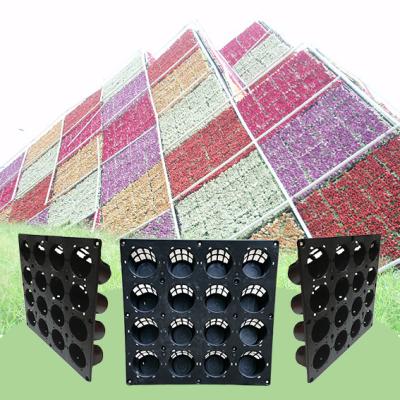 China Easy Assemble Pots For Hanging Vertical Garden Wall Panel Flower Wall Planter Outdoor for sale