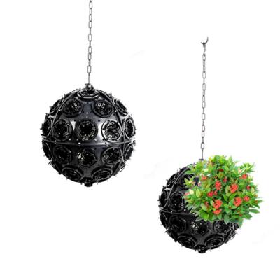 China Eco-Freindly 60 Cm Diameter Self Watering Flower Ball PP Material Flower Ball for sale