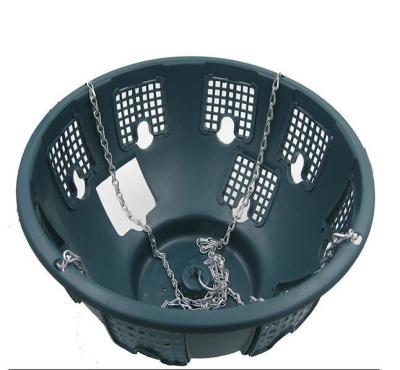 China Eco-Freindly Side Planter Basket With Self Watering Plant 38 cm pp Material Potted Planter Side Basket for sale