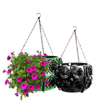 China Diameter 40cm High Quality Hanging Self Watering Basket Eco-Freindly Hanging Basket and Easy Installation PP Material for sale