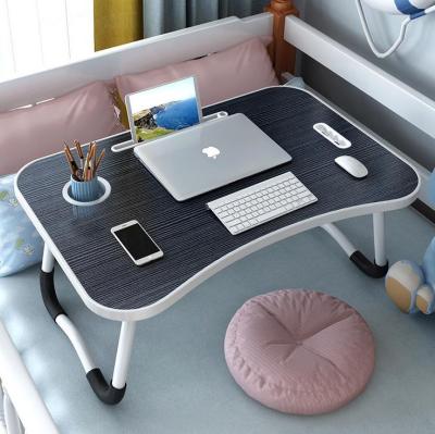 China Simple Design Student Portable Portable Laptop Table Dormitory Bed Computer Lazy Folding Small Folding Lazy Desk for sale