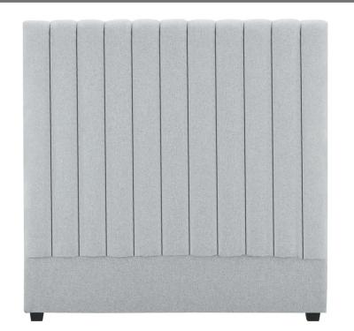 China Luxury Headboard Upholstered High Quality Fabric High Density Foam Storage Headboard Sale for sale