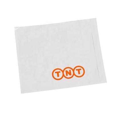 China Waterproof Self Adhesive Plastic Bag Air Waybill Mailing Envelopes Shipping Label Envelopes Invoice Air Waybill Envelope for sale