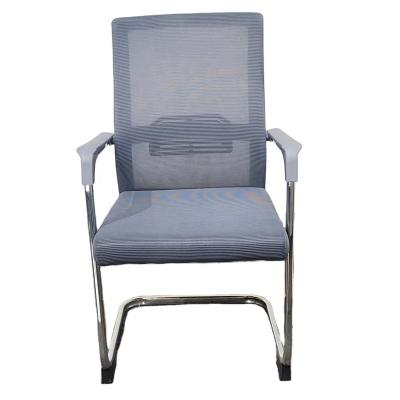 China Other Steel Structure Meeting Conference Arch Base Leg Mesh Staff Office Chair Without Fixed Wheels for sale