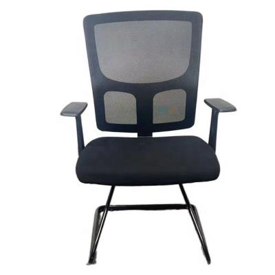 China Other Wholesale Modern Black Chrome Mesh Home Office Chair Bow Leg for sale