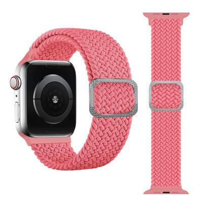 China Factory Direct Nylon Woven Braided Sports Band For Apple Watch Band iWatch SE/7/6/5/4/3/2/1 Series for sale