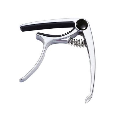 China Custom OEM/ODM Metal Light Rise General Purpose Guitar Capo Diaphonic Clip for sale