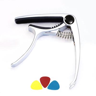 China Light Minus Good Effort Hand Feel Capo Tuner Ukulele Capo Zinc Alloy Guitar Capo for sale