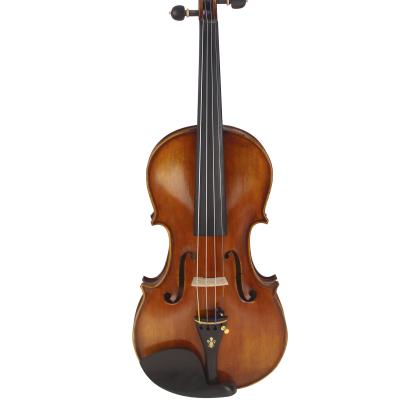 China Fir made in China factory price professional solid handmade antique style advanced violin for sale