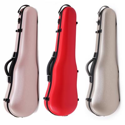 China New Easy Care Listing Backing Customized High Quality High Quality Violin 4/4-3/4 Hard Carbon Fiber Case for sale