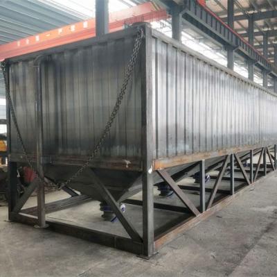 China Bolted and horizontal cement hotels cement storage fly ash store silo for sale for sale