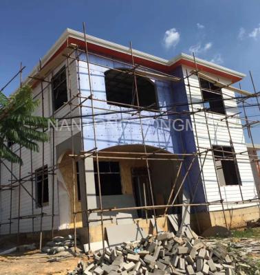 China Modern Light Steel Affordable House Structure Prefab Gauge House Prefab Frame House for sale