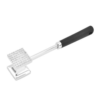 China Viable Double Sided Aluminum Alloy Meat Tenderizer Meat Tenderizer Beating Hammer for sale