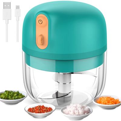 China Mini Food Garlic Vegetable Chopper Viable Electric Crusher Press for Multifunctional Nut Meat Fruit Onion Processor for sale