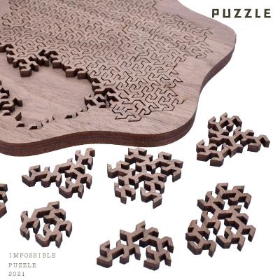 China Wooden Jigsaw Puzzle High Level Difficulty Model DIY TOY Dropshipping 5 Options For Adults Decipher Burning Puzzle Brain Best Gift for sale