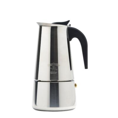 China Electric Food Safe High Quality 201/304 Stainless Steel Mocha Pot for sale