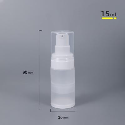 China Airless Pump 15/30/50ml Sterile Airless Pump Bottle Portable Lotion Bottles For Travel for sale