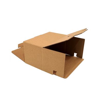 China Handmade / Disposable Flexographic Printing Paper Boxes Corrugated Plastic Free Express Carrier Box for sale