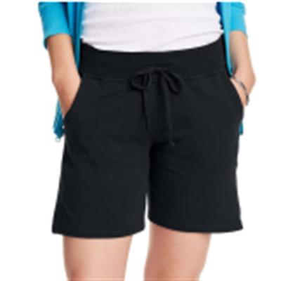 China QUICK DRY Women Knit Shorts Casual Yoga Shorts Pockets Loose Running Gym Shorts for sale