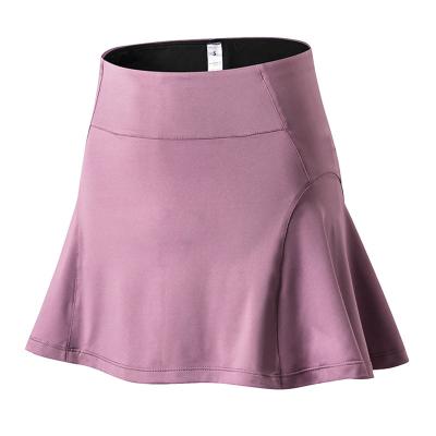 China QUICK DRY Women's Yoga Sports High Running Fitness Skirt High Waist Short Skirt With Pockets for sale