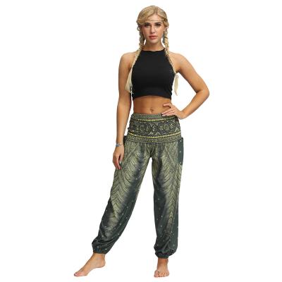 China Fashion Lady Yoga Pants Fitness Other Dance Pants Harem Beach Women High Waisted Trousers Trousers for sale