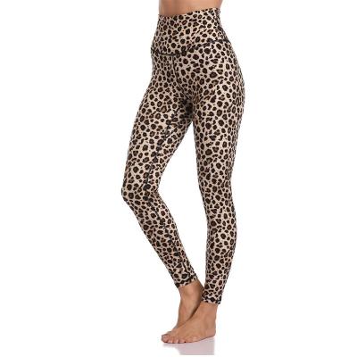 China Other Women Elastic High Waisted Yoga Pants Stretch Waist Clothing Legging Printed Yoga Pants for sale