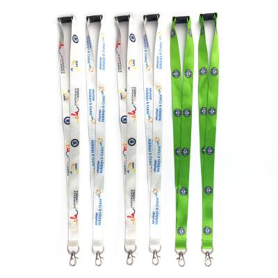 China Wholesale Office/Gift/Event Key Pet Lanyard Heat Transfer Printing With Eco Friendly Recycled Environmental Custom Logo for sale