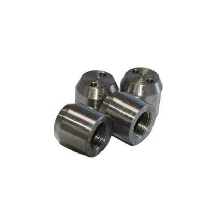 China Stainless Steel Metal Fabrication Service CNC Machining Stainless Steel Sleeve Nut Auto Parts for sale