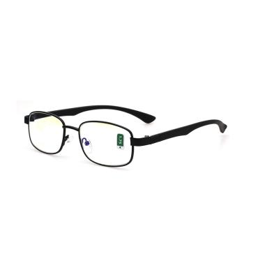 China Bestselling Black Metal Frame Computer Glasses Reading Glasses For Men Adjustable for sale