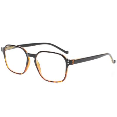 China Normal reading glass styles different from colored plastic reading glasses, rectangular frame, suitable for men and women to read for sale