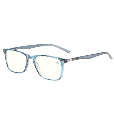 China Anti Blue Eyesight Ray Reading Glasses Big Plastic, Blue Light Blocking Anti Eye Strain Reading Glasses Men Women for sale