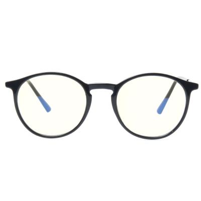 China Anti Ray Reading Glasses Fast Delivery TR90 Frame Blue Light Blocking Computer Reading Glasses Men Women Blue Metal Arms for sale