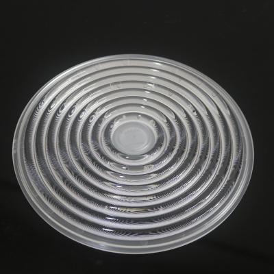 China Home Led Lenticular Retrofit Spherical Lens Convex Injection Tunnel Light Plastic Round Lens With Fresnel Lens for sale