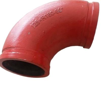 China Construction Material Stores China Supplier Pump Spare Parts Jiuzhou Putzmeister DN125 Concrete Pump Bent Pipe Bend for sale