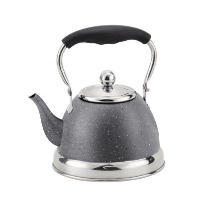 China Stored Multifunctional HausRoalnd Small Stainless Steel Teapot Coffee Maker Hot Water Brewing Tea Kettle Decorations Available for sale