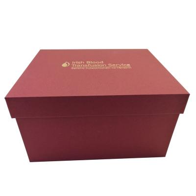 China High Quality Environmental Friendly Recyclable Hot Sales Recyclable Logo Stamping Paper Cardboard Gift Small Boxes With Lid for sale