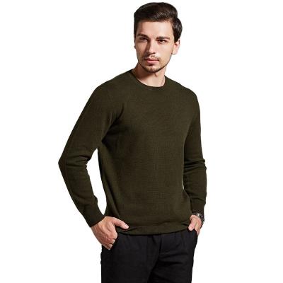 China Anti-wrinkle Customized 100% European and American Cashmere Men's Pullover Sweater for sale