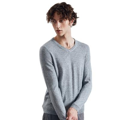 China 2021 Year New Latest Hot Selling Anti-Shrink Designs For Men's V Neck Wholesale Men's Sweater for sale