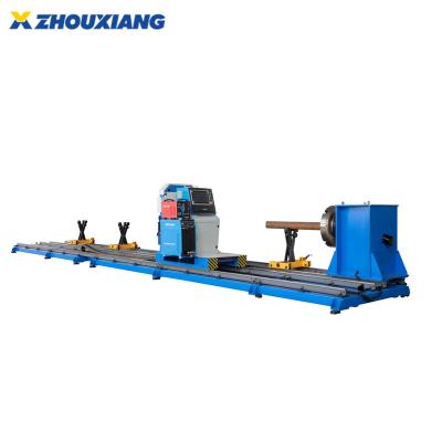 China 12000mm Pipe Cutting And Beveling Machine Construction Works 1 YEAR Support Video Online Technical Support for sale