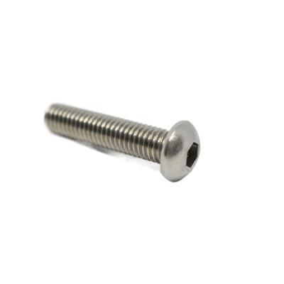 China Metric Machine Pan Head Screw Hex Socket Stainless Steel Hexagon Screw Bolt for sale