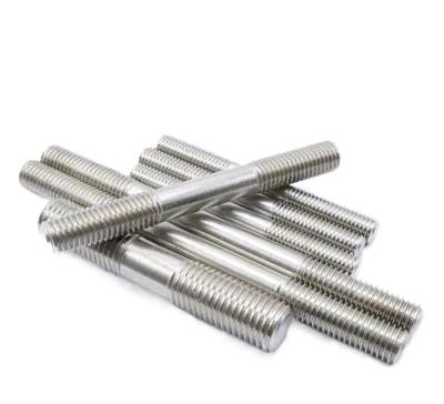 China Stainless Steel Weld End Bolt Fastener Double Threaded Rod Stud M8 Stud Bolt A193 B7 Wood Screws DIN 938 for sale