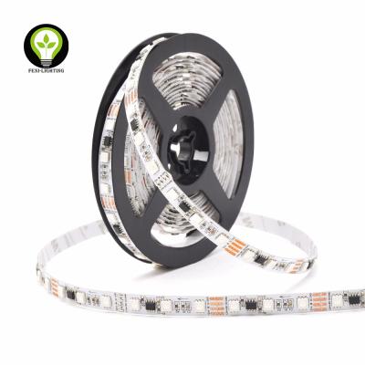 China Breakpoint Copper Magic Dreamy Color RGB LED Pixel Strip 60leds/m Digital Accessible 12V LED Strip for sale