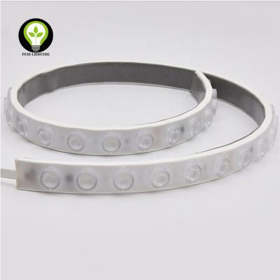 China Flexible Hotel Wall Seal Strip Light IP67 TPU LED Strip Light with Outdoor Lens Holiday Lighting Waterproof for sale