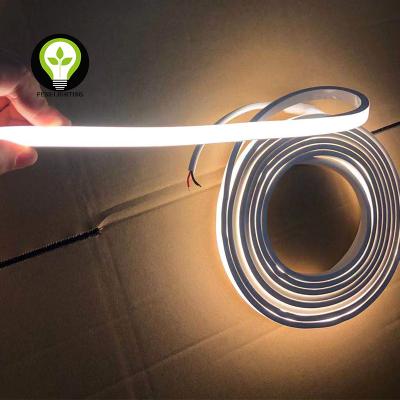 China New Desk Strip No Spots COB LED Strip Lights Exrusion High Efficiency Milky Tube IIP67 for sale