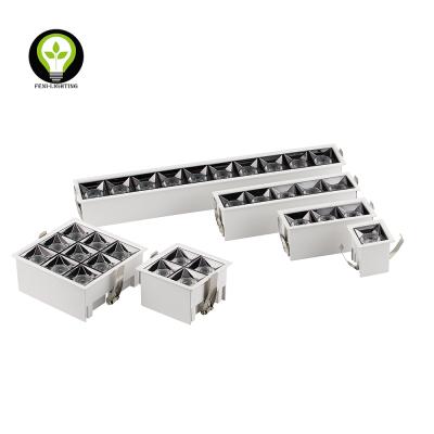 China Embeded SMD 5050 led grill lighting led linear downlight for sale