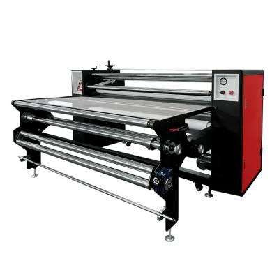 China Garment Shops 220V Single Running Fast Running Roll To Roll Transfer Heat Sealing Machine For Curtain for sale