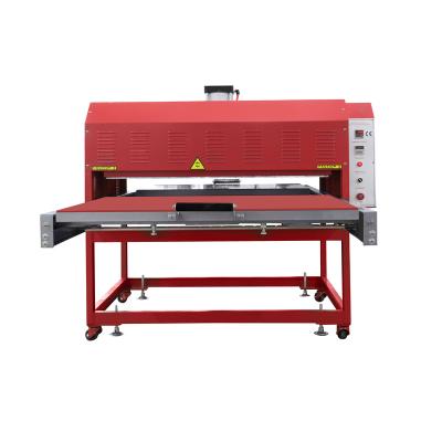 China Large format semi-automatic original heat press sublimation supply printing flatbed machine for sale